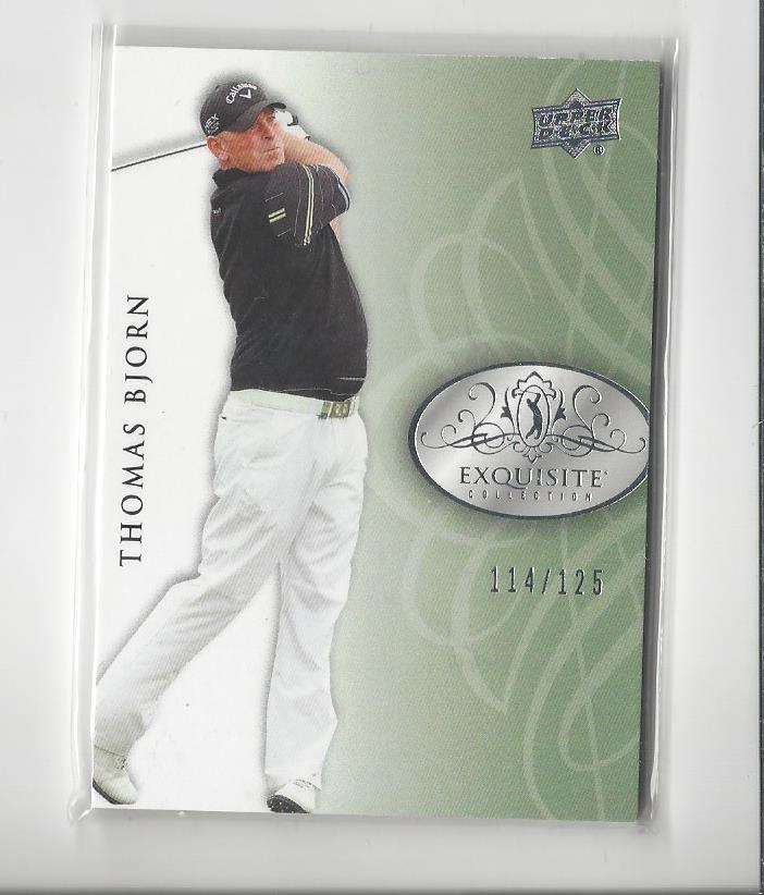 2014 Exquisite Collection #40 Thomas Bjorn