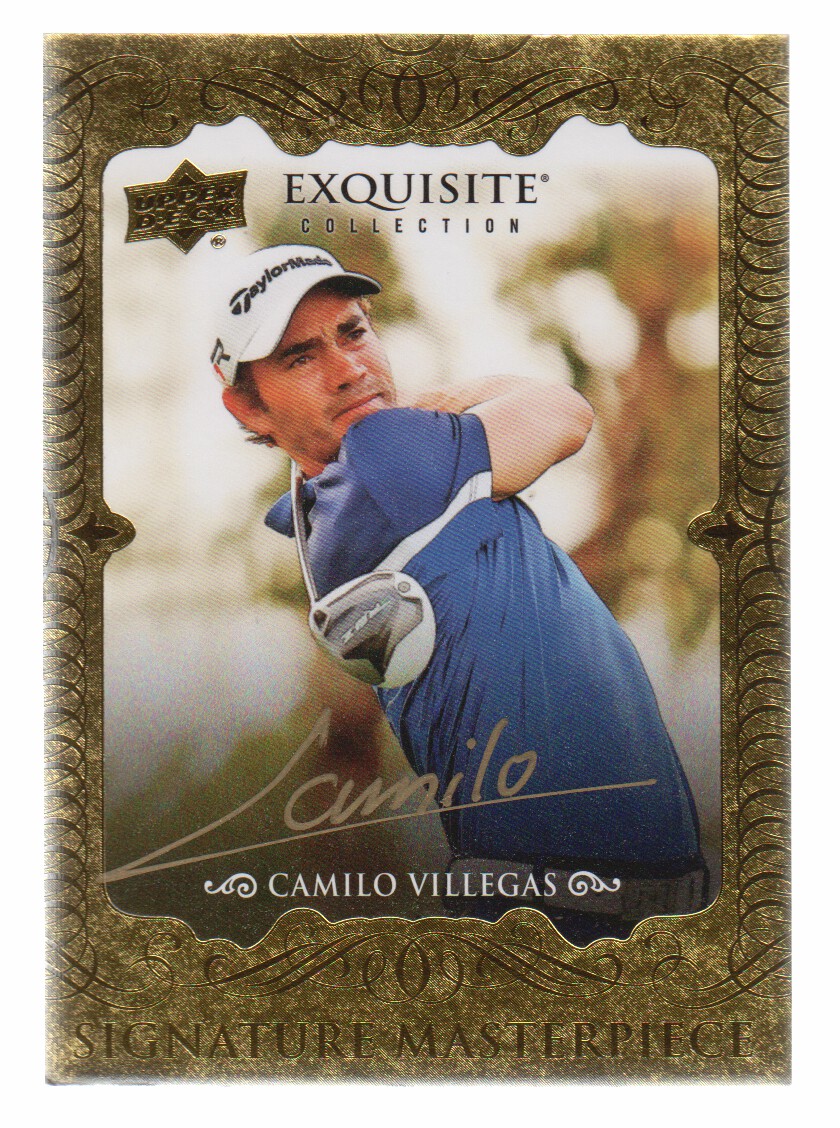 2014 Exquisite Collection Signature Masterpieces #ESMCV Camilo Villegas B