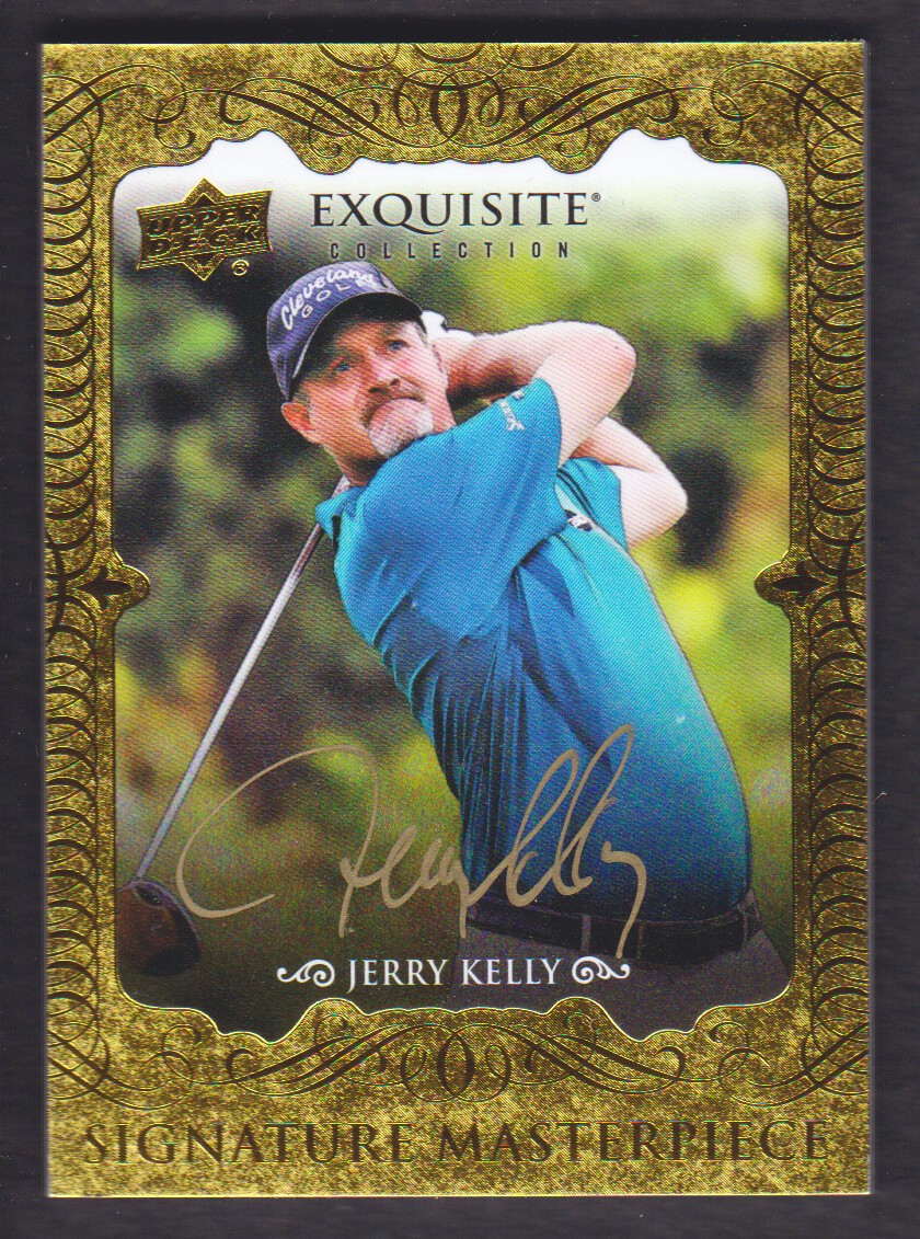 2014 Exquisite Collection Signature Masterpieces #ESMJK Jerry Kelly D