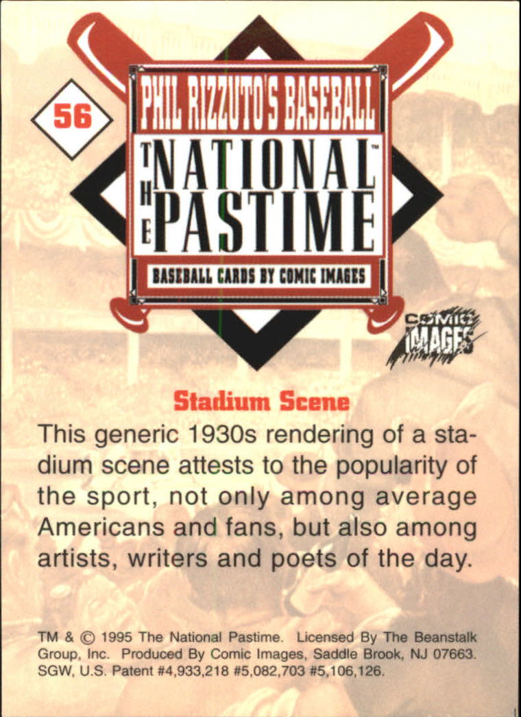 1995 Rizzuto's Baseball: The National Pastime MagnaChrome