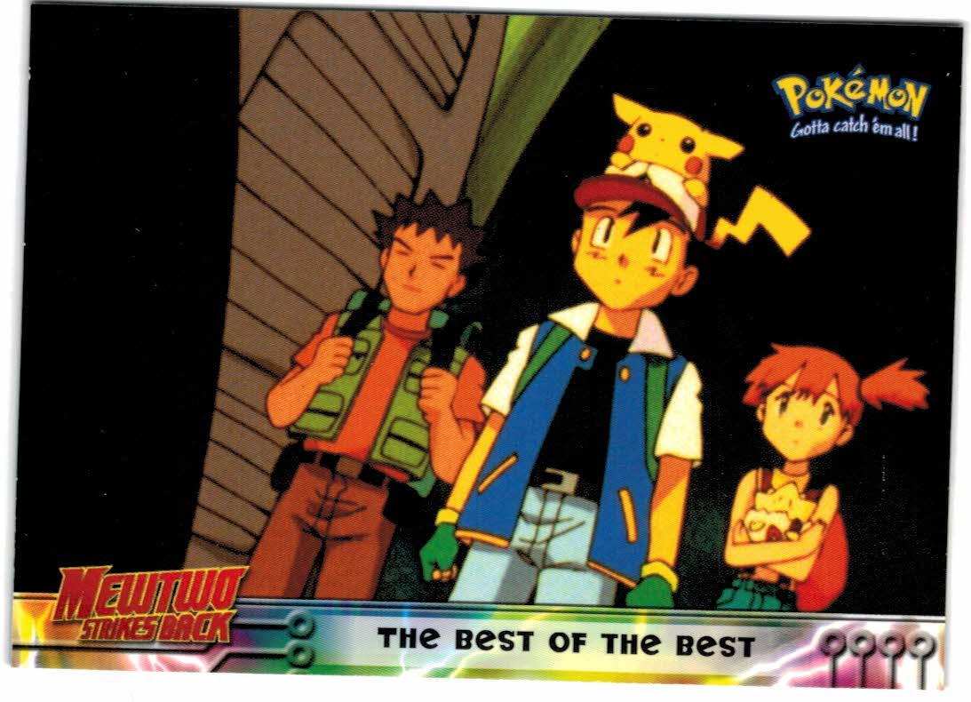 1999 Topps Pokemon Movie Animation Edition Black #20 The Best of the Best