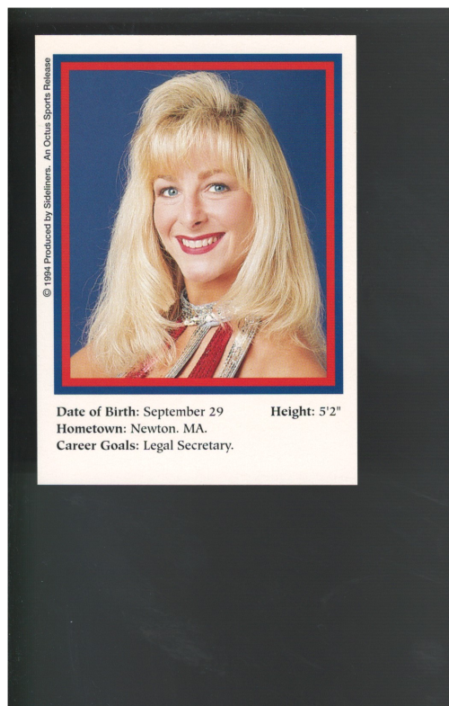 1994 Sideliners Pro Football Cheerleaders Los Angeles Rams