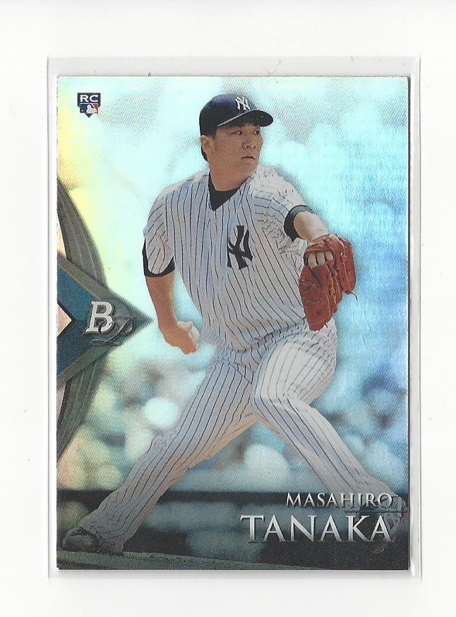 2014 Bowman Platinum #77 Masahiro Tanaka RC