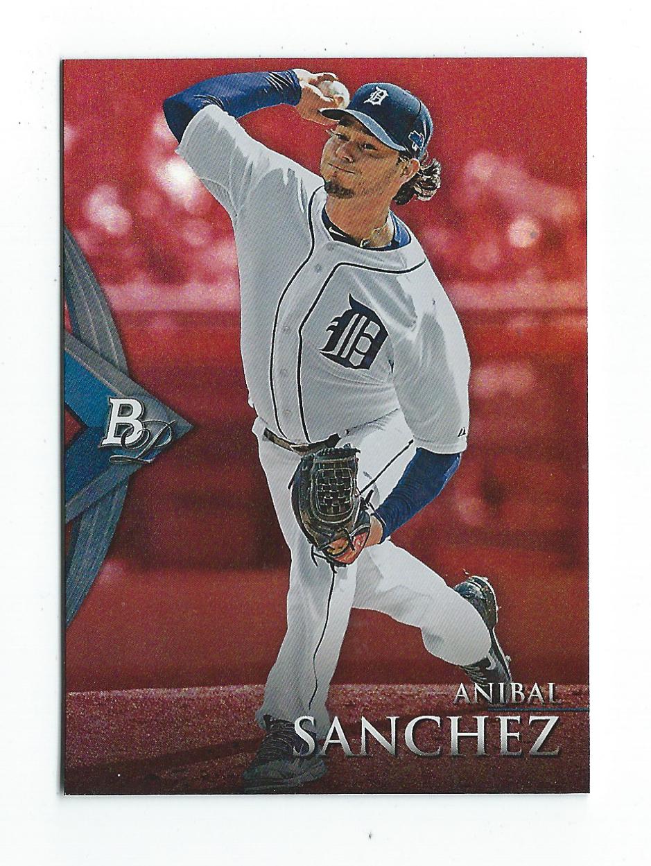 2014 Bowman Platinum Ruby #14 Anibal Sanchez