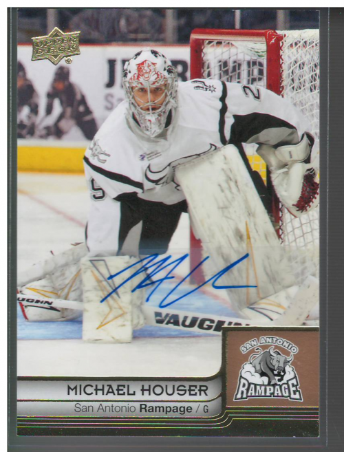 2014-15 Upper Deck AHL Box Set Autographs #72 Michael Houser