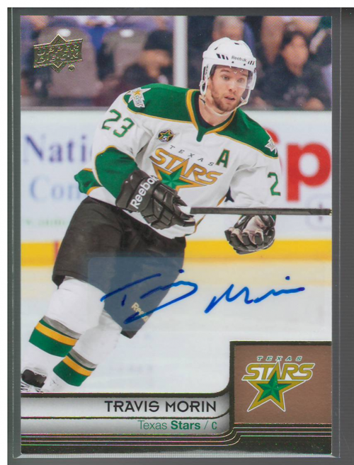 2014-15 Upper Deck AHL Box Set Autographs #85 Travis Morin