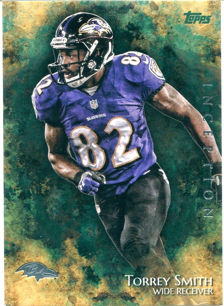 2014 Topps Inception Green #43 Torrey Smith