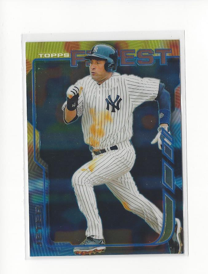 2014 Finest #54 Derek Jeter