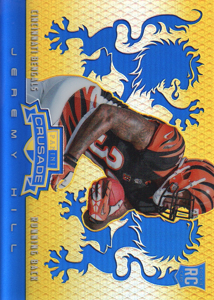 2014 Rookies and Stars Rookie Crusade Blue #21 Jeremy Hill