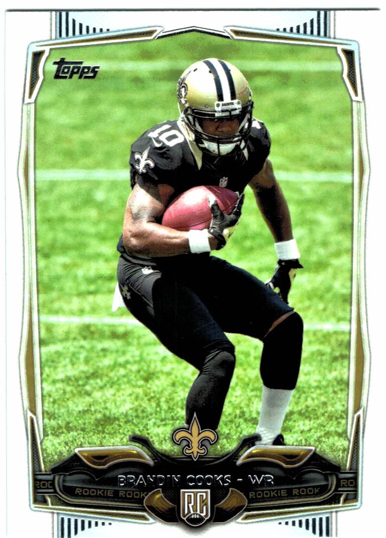 2022 PANINI CONTENDERS FOOTBALL BRANDIN COOKS #38 SEASON TICKET