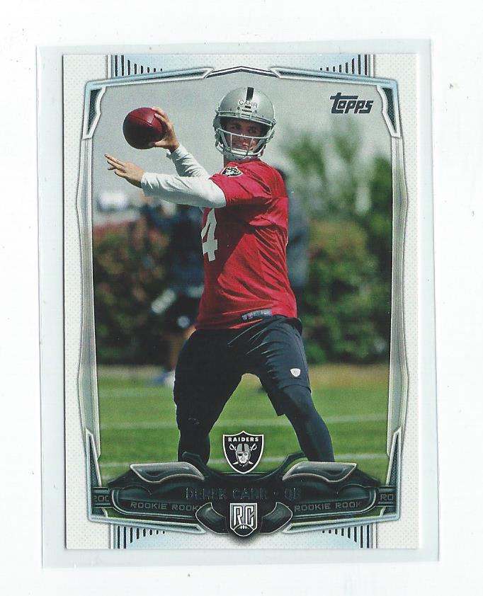2014 Topps #438A Derek Carr RC