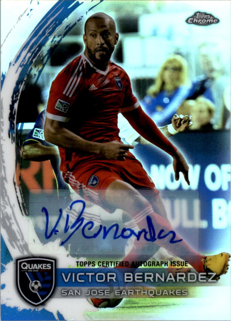 2014 Topps Chrome MLS Autographs #43 Victor Bernardez