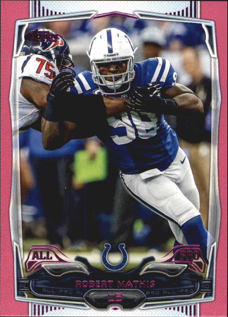 2014 Topps Pink #195 Robert Mathis