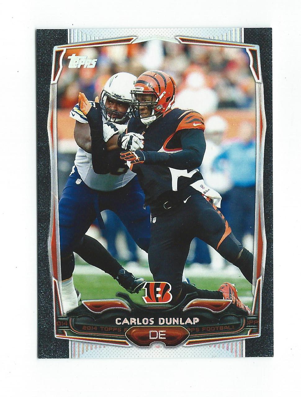 2014 Topps Black #297 Carlos Dunlap
