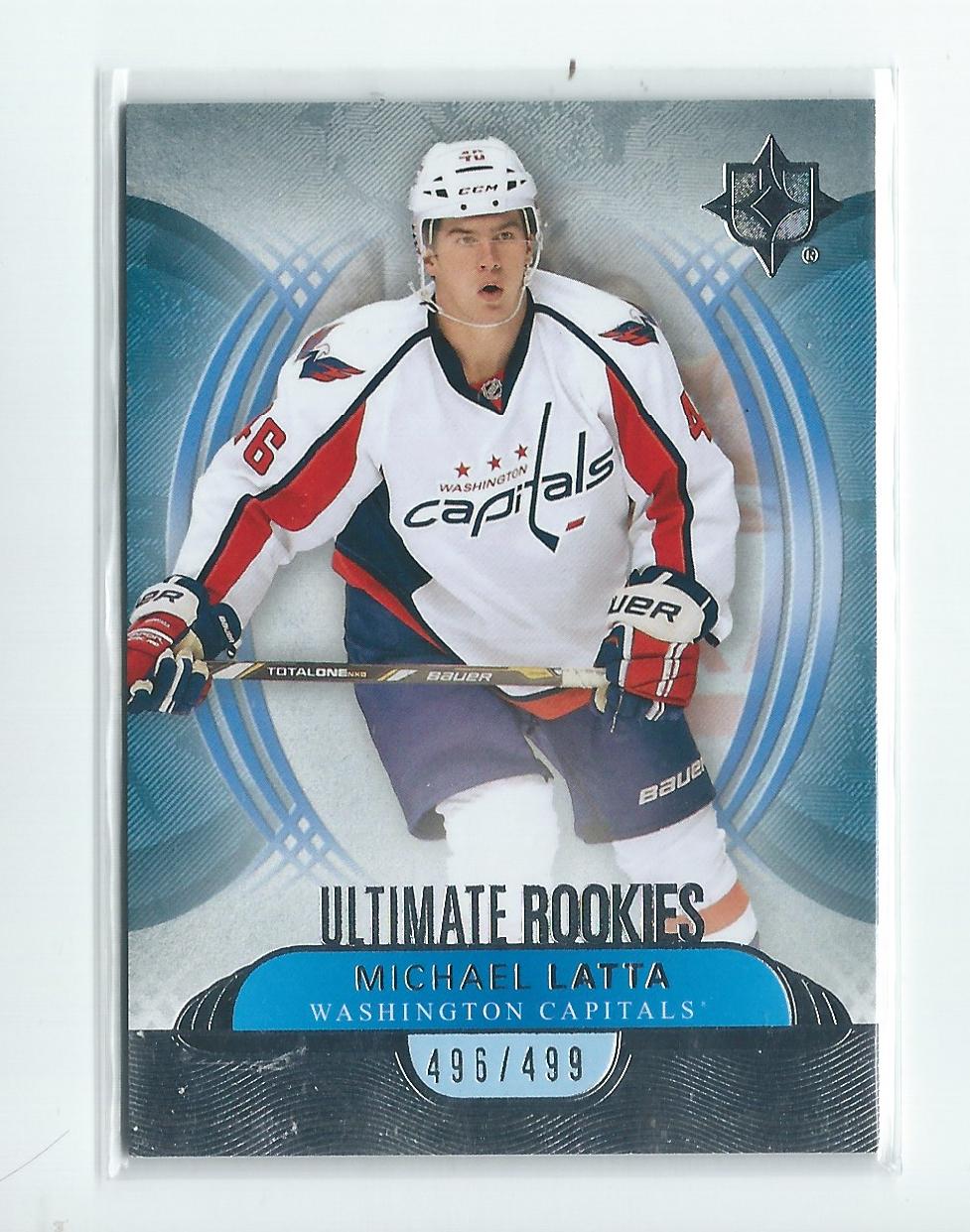2013-14 Ultimate Collection #61 Michael Latta/499 RC