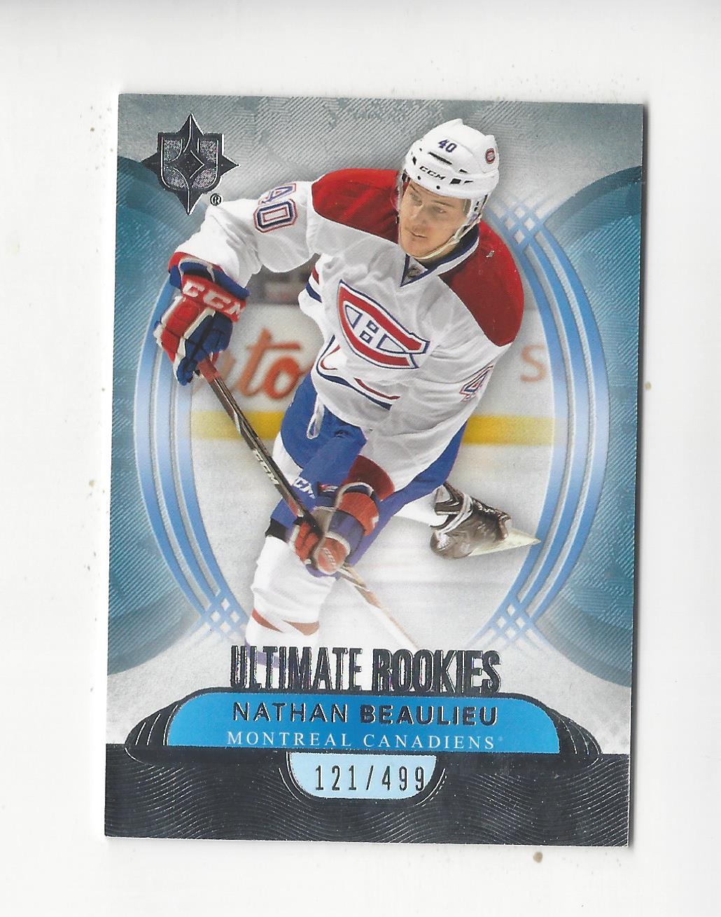 2013-14 Ultimate Collection #88 Nathan Beaulieu/499 RC