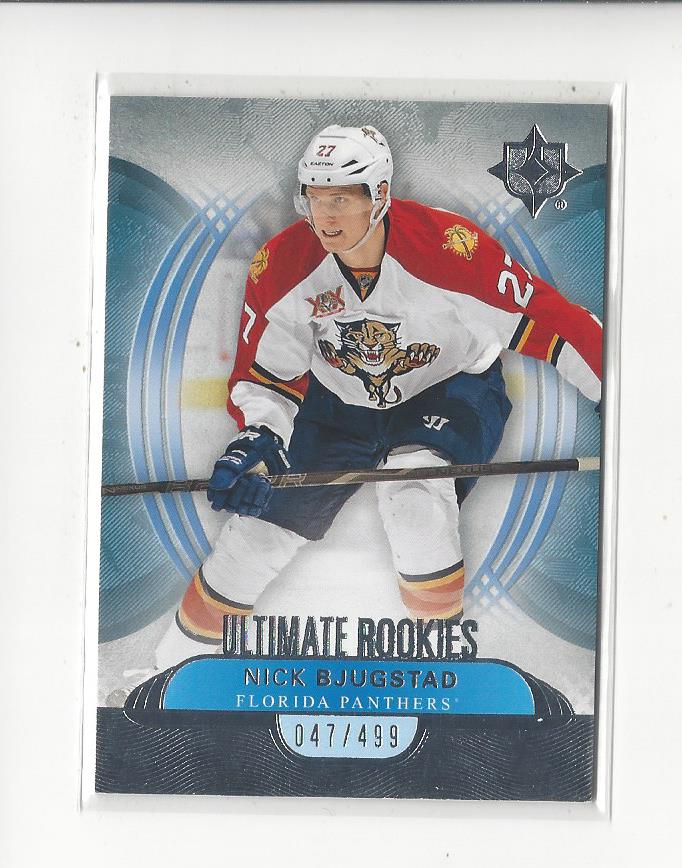 2013-14 Ultimate Collection #93 Nick Bjugstad/499 RC