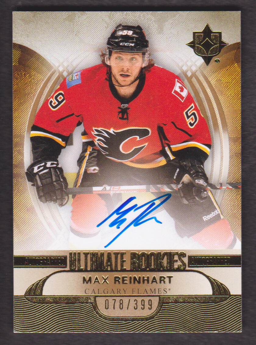 2013-14 Ultimate Collection #130 Max Reinhart AU/399 RC