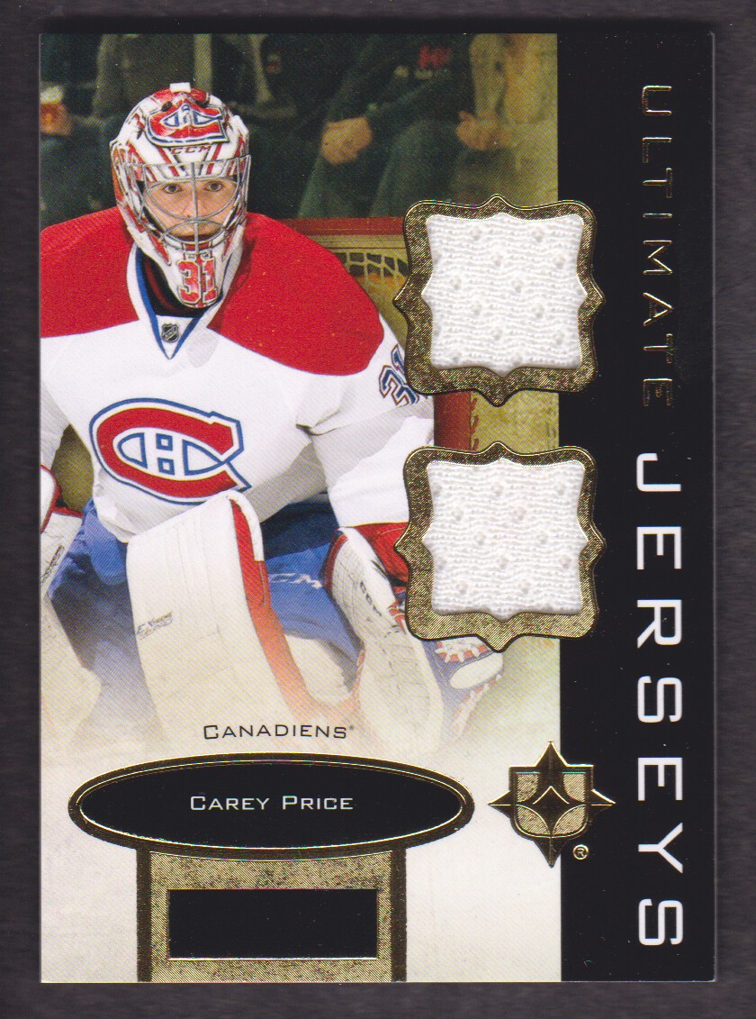 2013-14 Ultimate Collection Ultimate Jerseys #UJCP Carey Price B