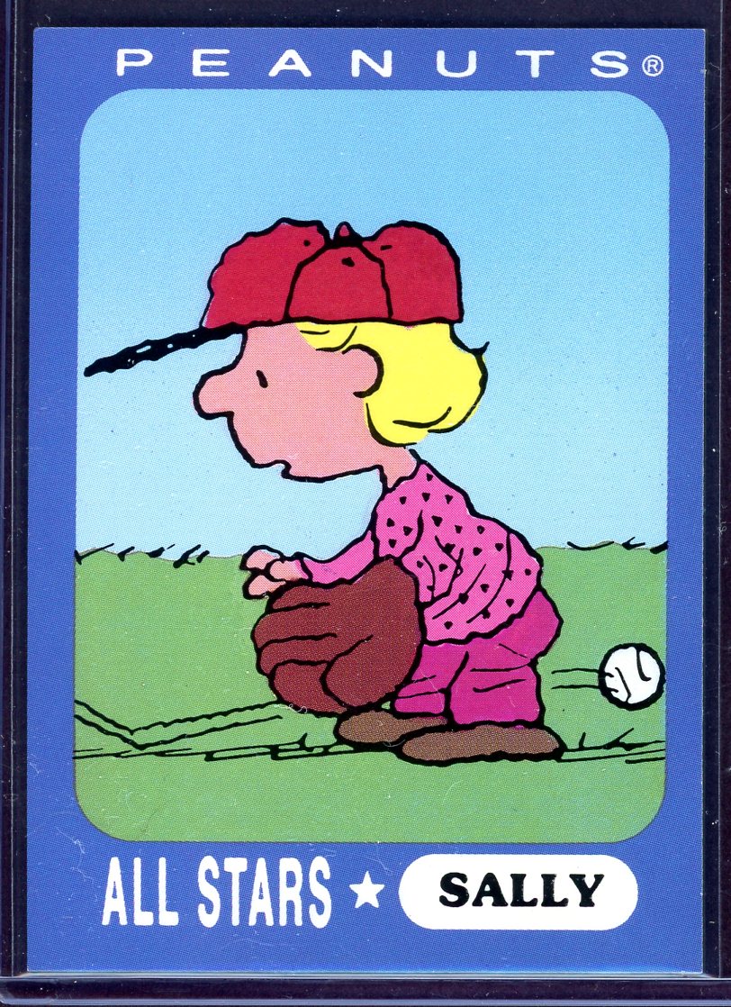 1998 Peanuts Charlie Brown All-Stars Trading Card #5 Sally Brown