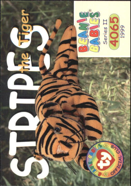 1999 Ty Beanie Babies Series II #230 Stripes the Tiger