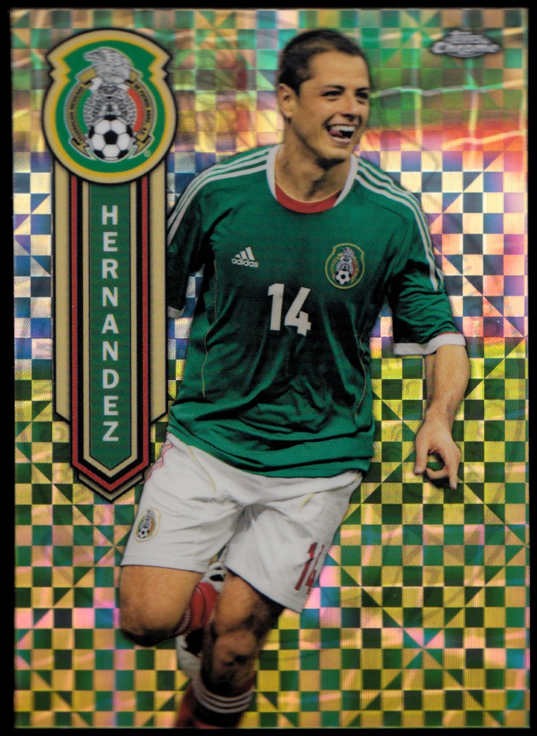 2014 Topps Chrome MLS Mexican National Team X-Fractors #MEXNJH Javier Hernandez