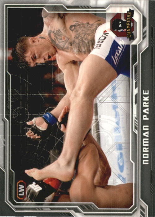 2014 Topps UFC Champions Silver #54 Norman Parke