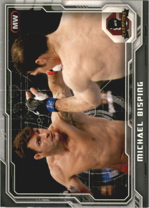 2014 Topps UFC Champions Silver #55 Michael Bisping