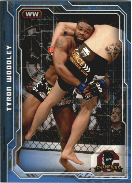 2014 Topps UFC Champions Blue #153 Tyron Woodley