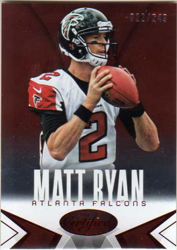2014 Certified Red #5 Matt Ryan