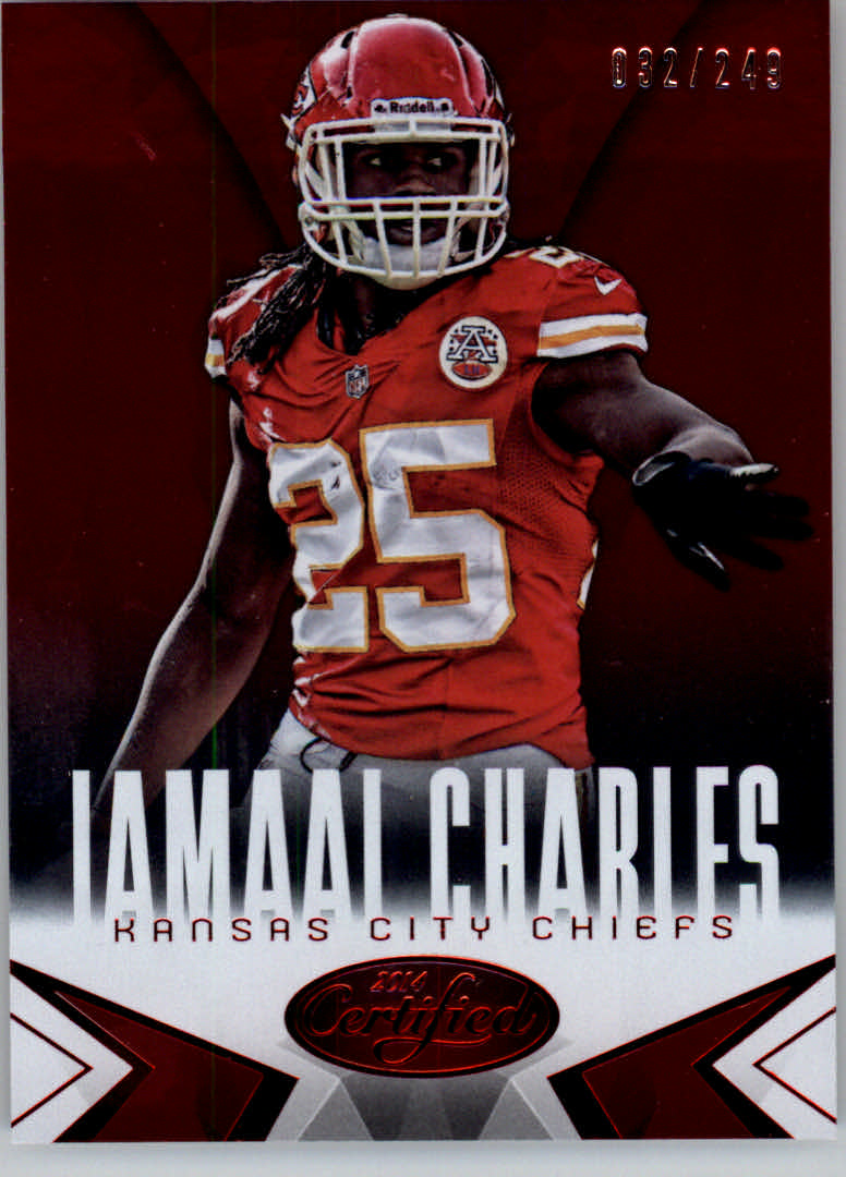 2014 Certified Red #50 Jamaal Charles