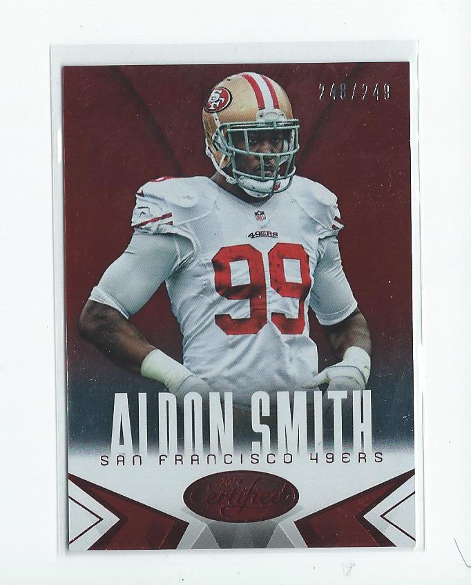 2014 Certified Red #84 Aldon Smith