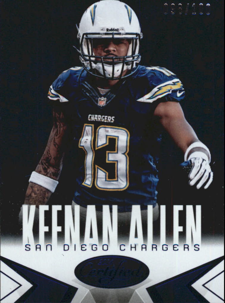 2014 Certified Camo Blue #79 Keenan Allen