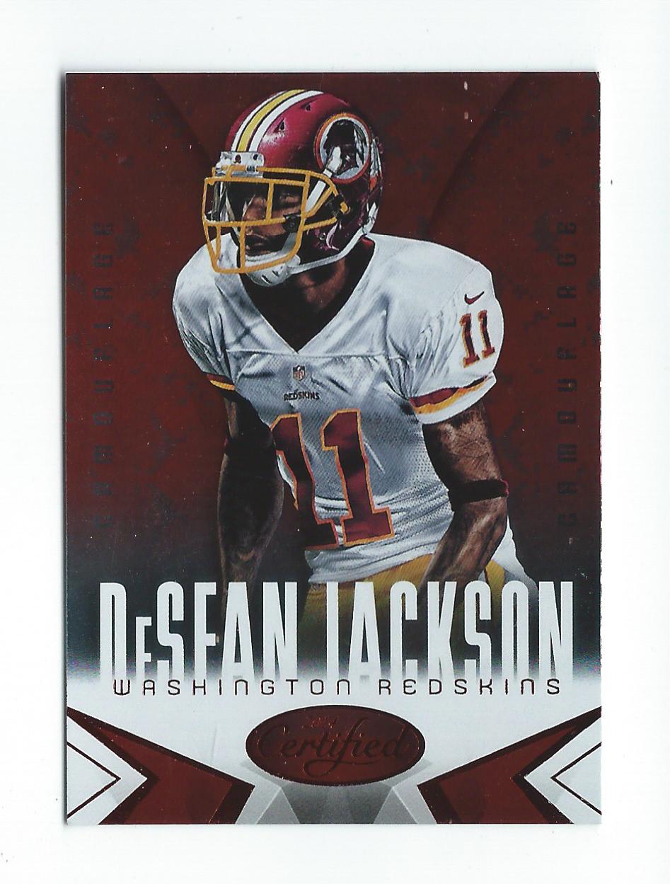 2014 Certified Camo Red #99 DeSean Jackson