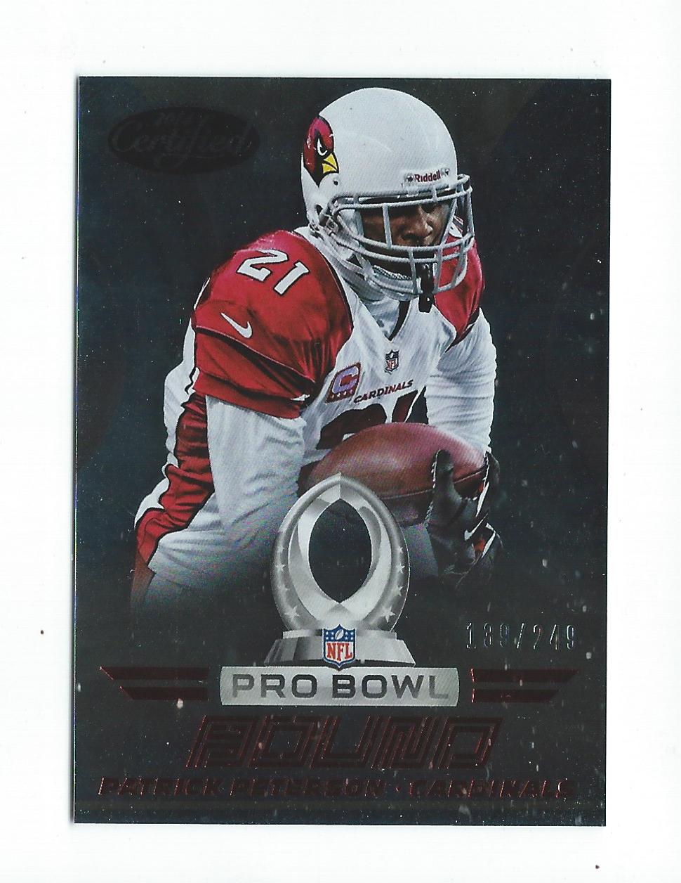 2014 Certified Pro Bowl Bound Red #18 Patrick Peterson