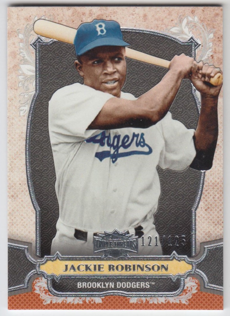 2014 Topps Triple Threads Amber #66 Jackie Robinson