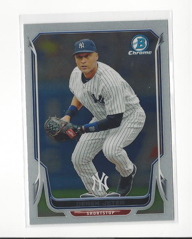 2014 Bowman Chrome #89 Derek Jeter