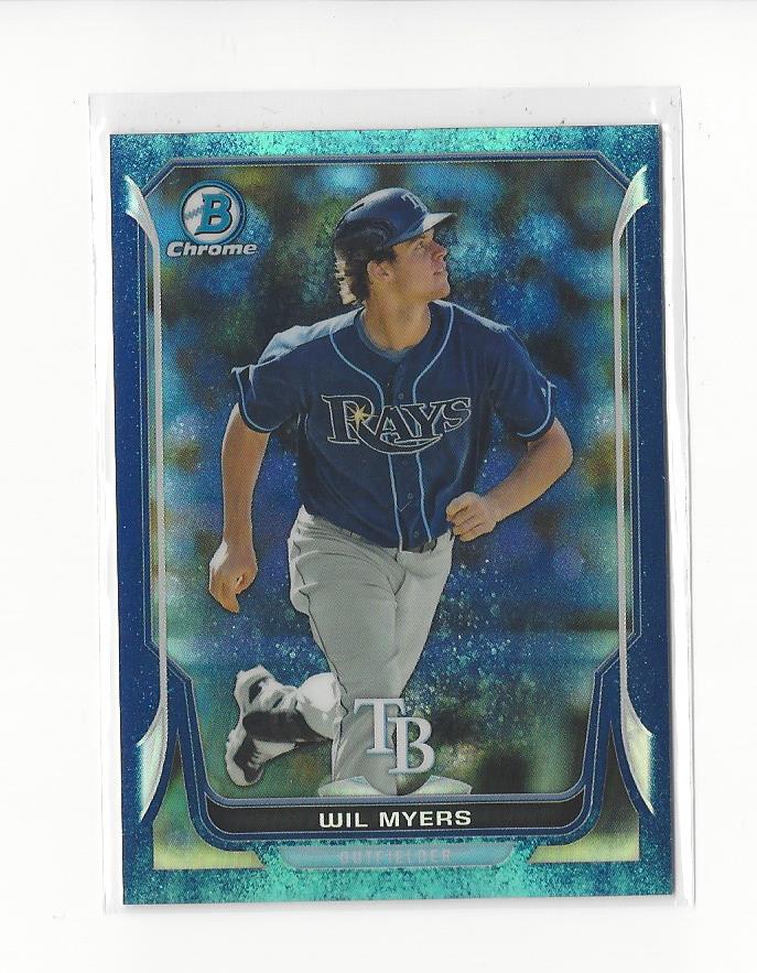 2014 Bowman Chrome Bubble Refractors #145 Wil Myers