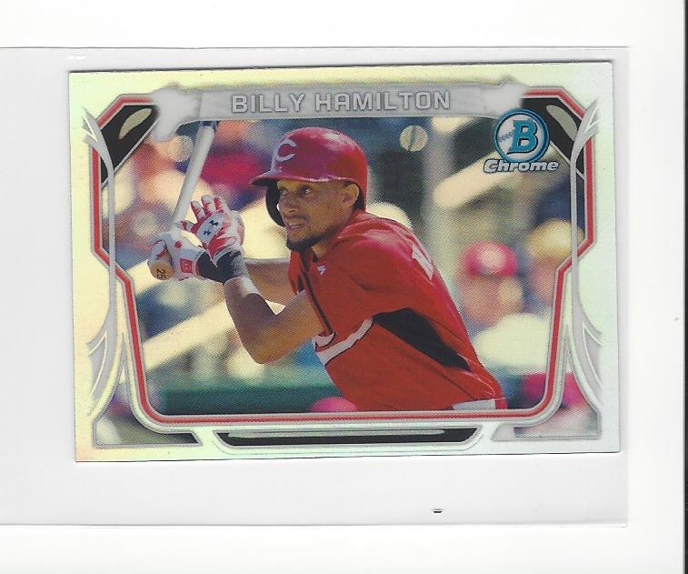 2014 Bowman Chrome Mini #MCBHA Billy Hamilton
