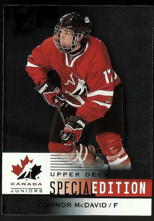 2014-15 Upper Deck Team Canada Juniors Special Edition #SE11 Connor McDavid