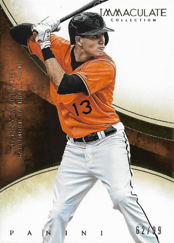 2014 Immaculate Collection #14 Manny Machado