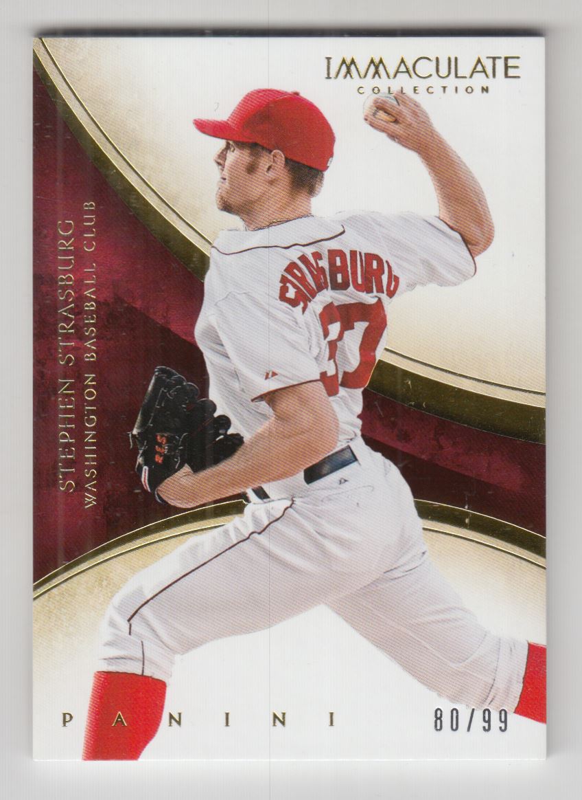 2014 Immaculate Collection #20 Stephen Strasburg