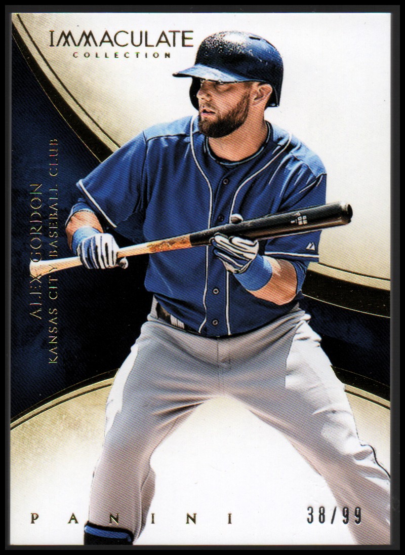 2014 Immaculate Collection #70 Alex Gordon
