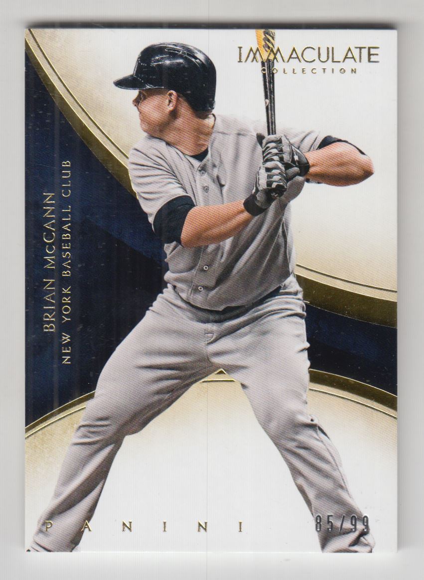 2014 Immaculate Collection #87 Brian McCann