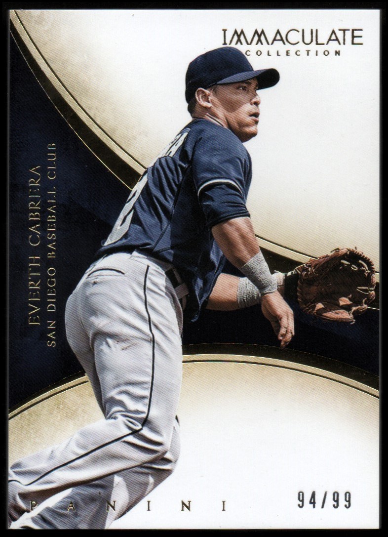 2014 Immaculate Collection #90 Everth Cabrera