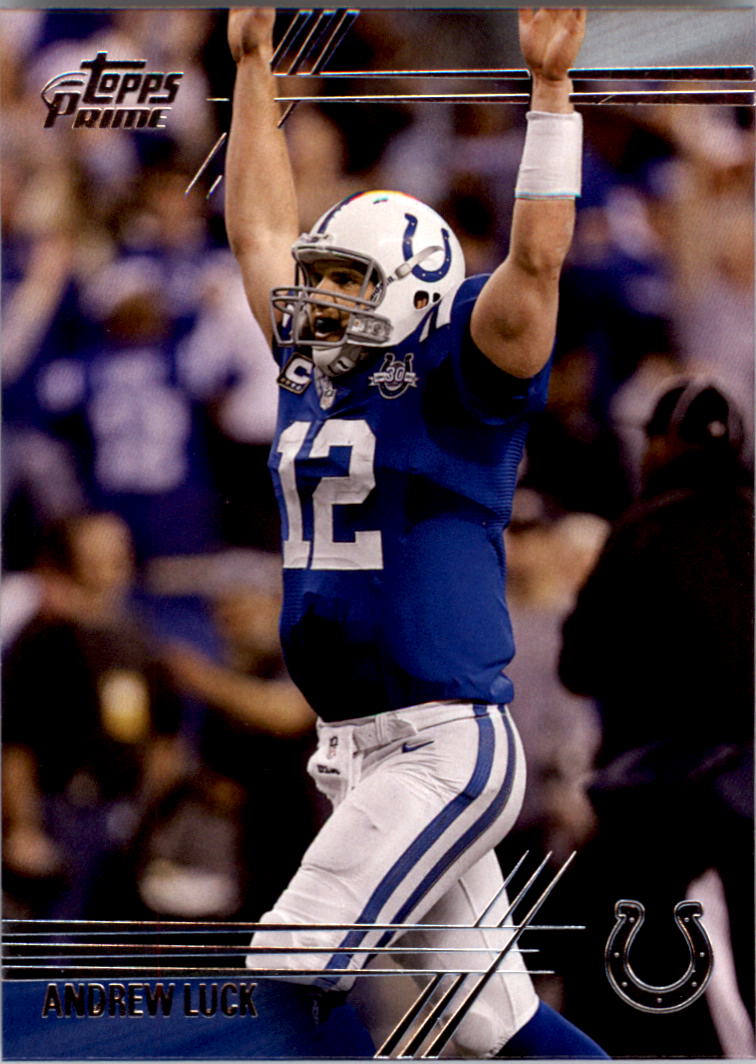 2014 Topps Prime #3B Andrew Luck SP/(blue jersey)