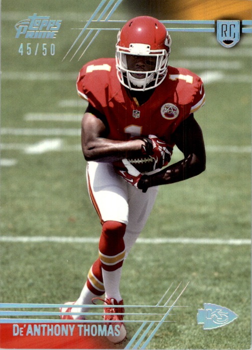 2014 Topps Prime Silver Rainbow #122 De'Anthony Thomas