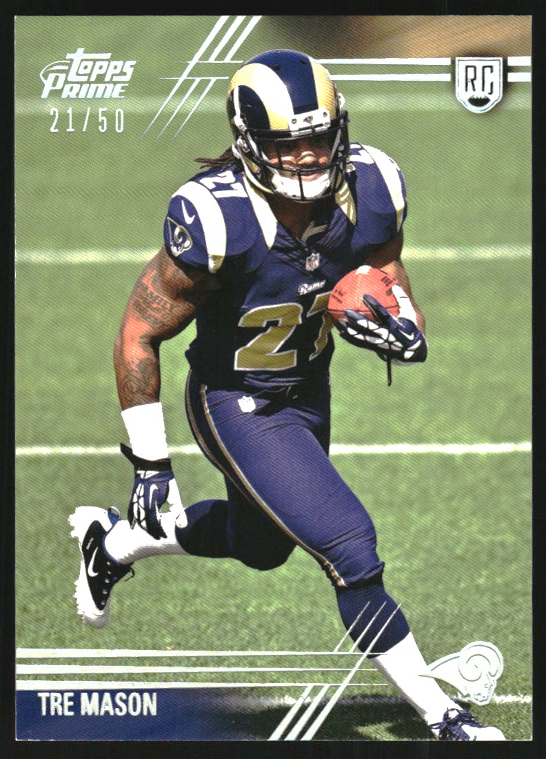 2014 Topps Prime Silver Rainbow #138 Tre Mason