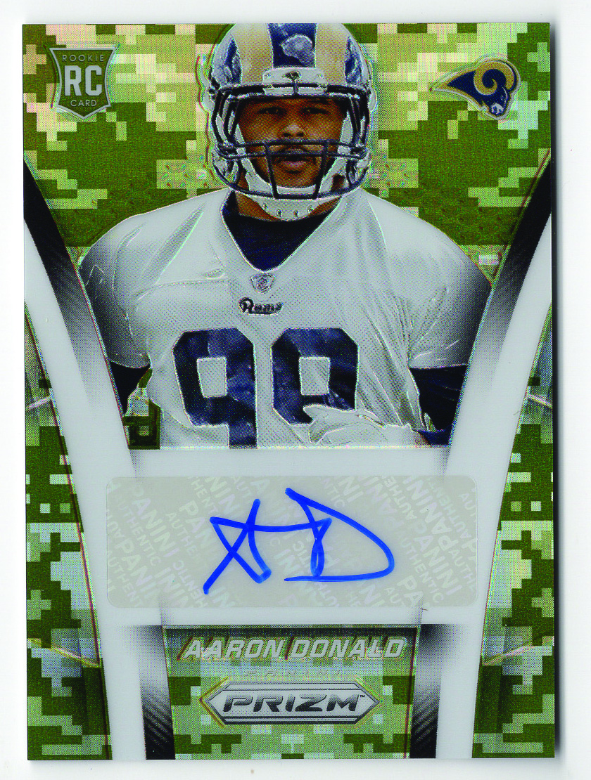 Aaron Donald Memorabilia, Autographed Aaron Donald Collectibles