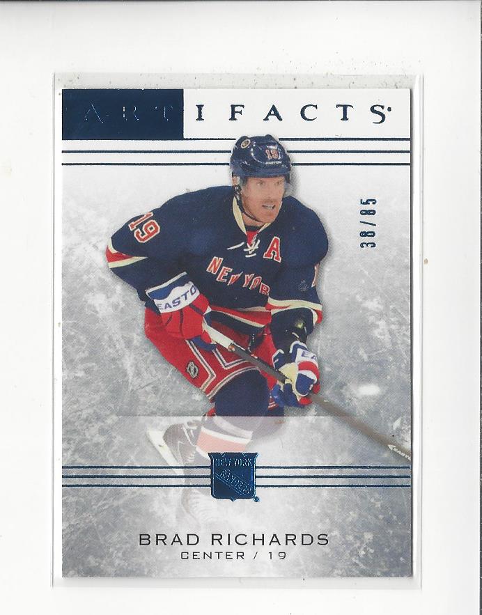 2014-15 Artifacts Sapphire #83 Brad Richards